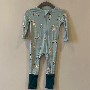 Kyte BABY Golf Print Romper